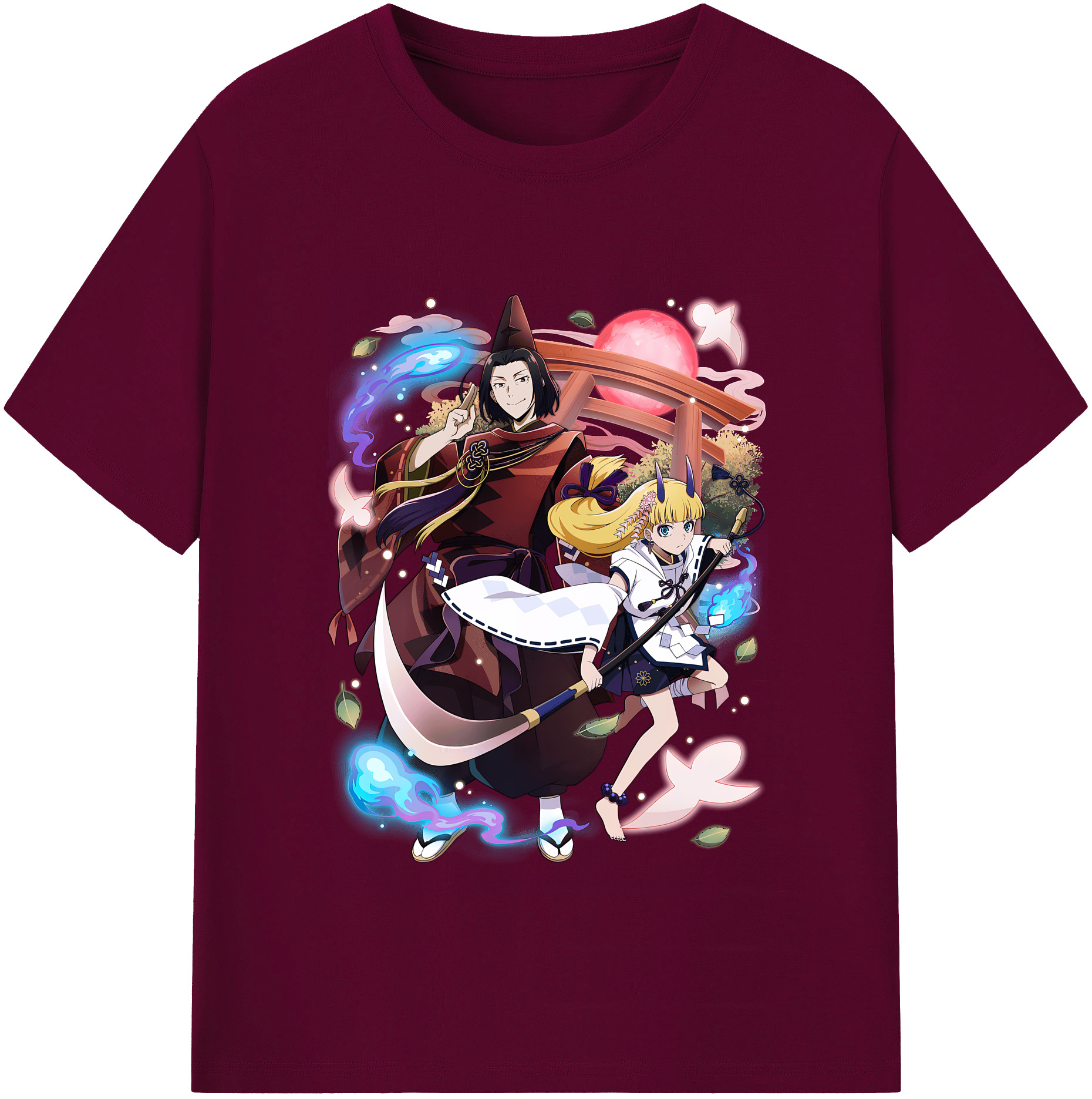 （画像用） 文豪ストレイドッグス Bungo Stray Dogs レディースカジュアルプリントTシャツ（綿100％）